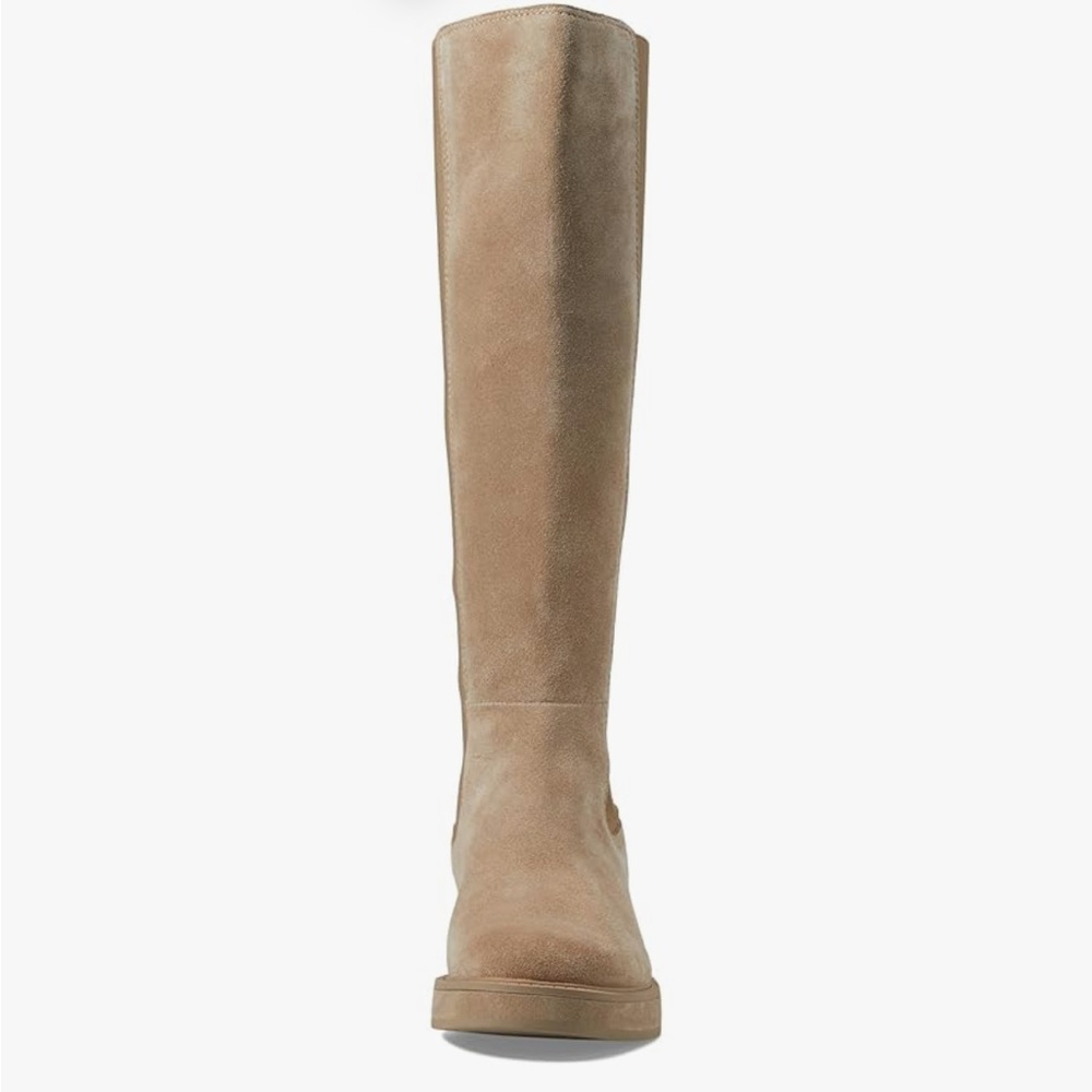 Dolce Vita Eamon H2O Wide Calf Boots Almond Suede Women’s Size 7 - Picture 7 of 8